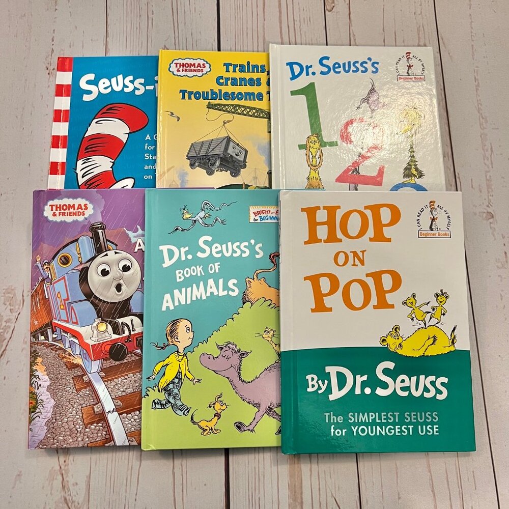 Bundle of 6 Dr. Seuss books